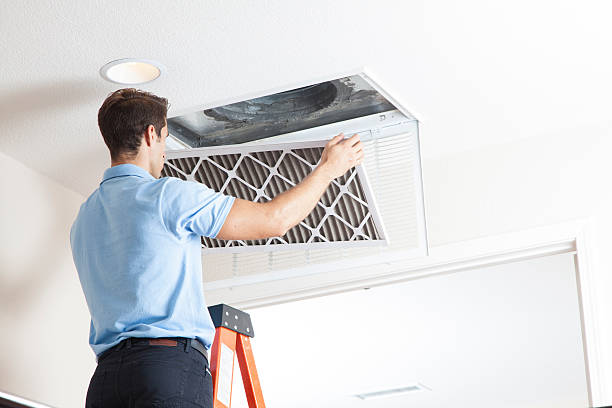 Inspecting Condenser Coil for Dirt and Performance